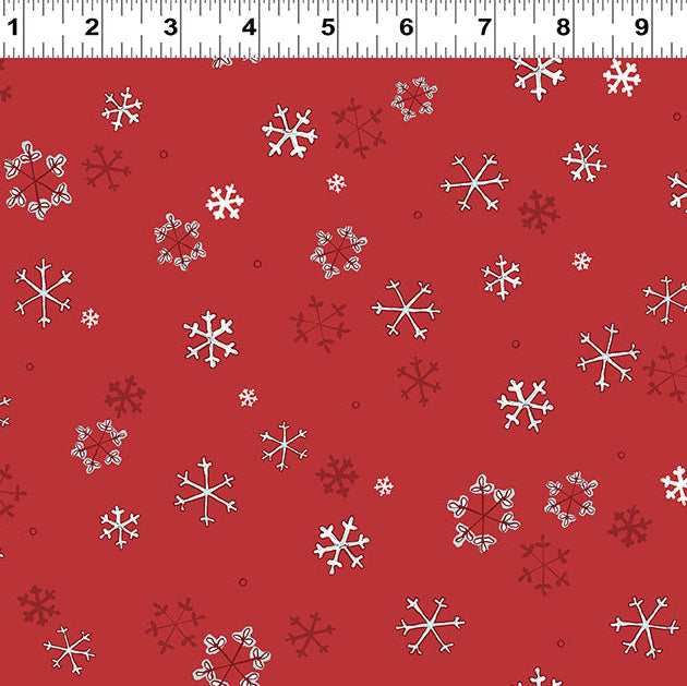 Guess How Much I Love You 2026 by Anita Jeram : Snowflakes Y4822-4 Light Red