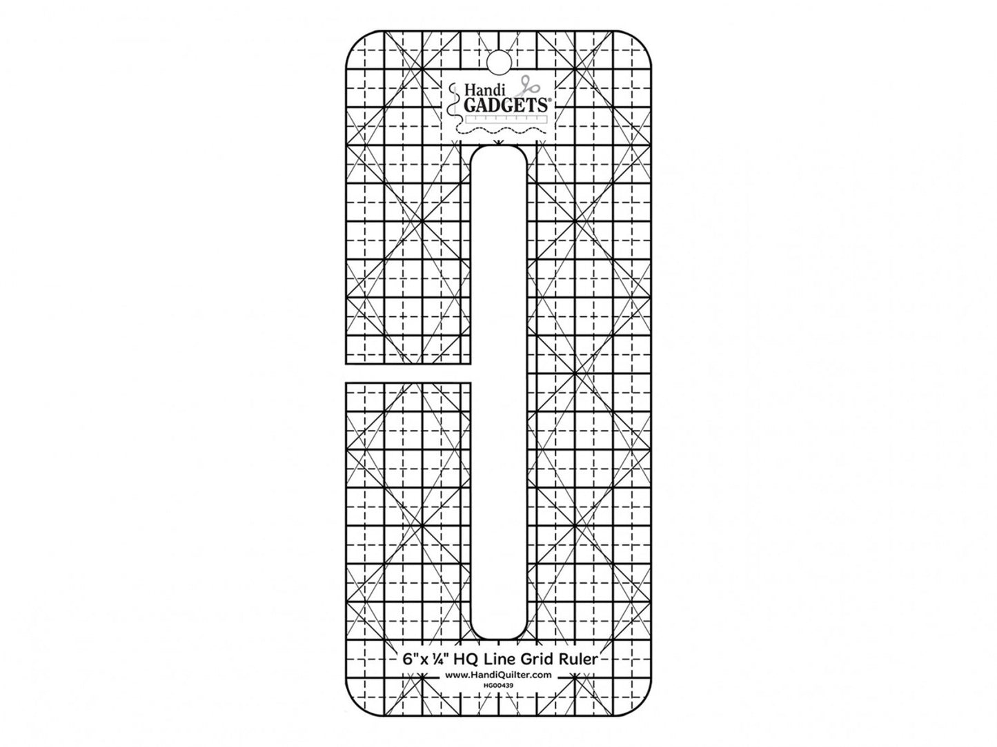 HQ Ruler 6in x 1/4in Line Grid # HG00439 - Special Order