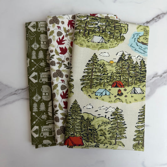 Happy Go Lucky Quilt Kit featuring The Great Outdoors by Stacy Iest Hsu - 3 Yard Quilt Kit