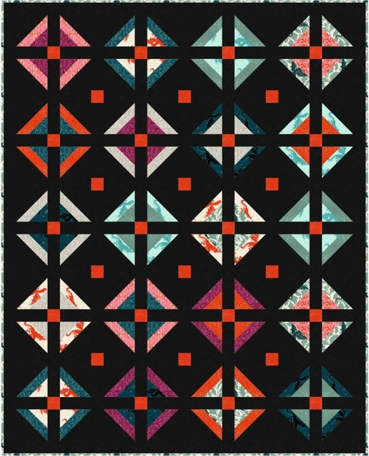 Hartwell Quilt Pattern by Meadow Mist Designs