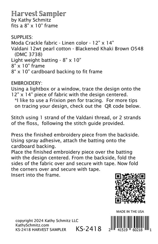 Harvest Sampler # KS-2418 - Special Order