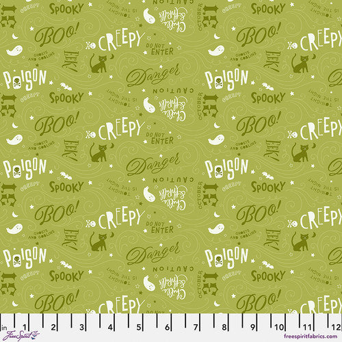 Haunted by Brenda Walton - Chills & Thrills Green PWBW012.XGREEN