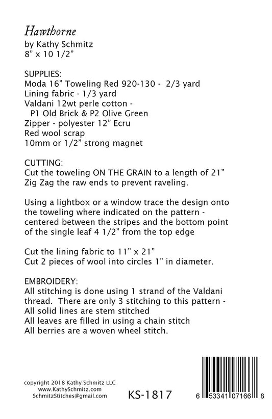 Hawthorne # KS-1817 - Special Order