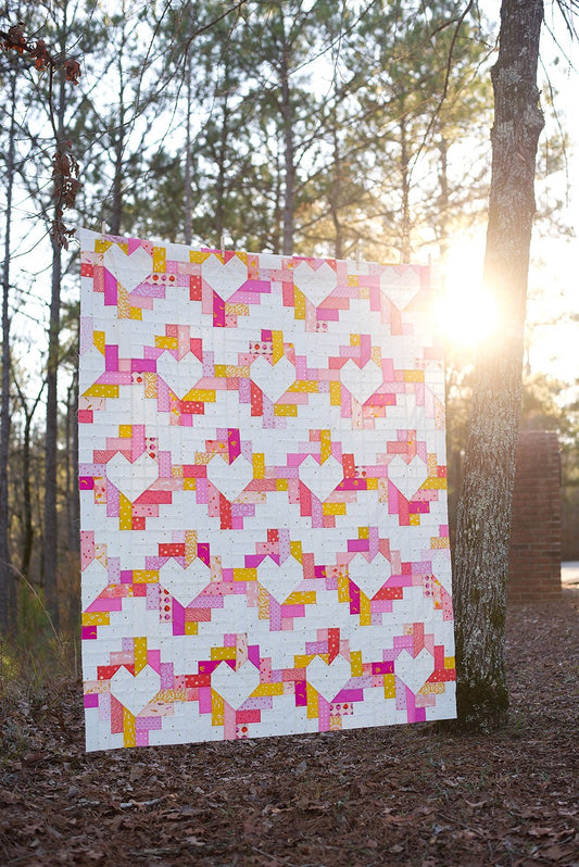 Heartspun Quilt Pattern by Modernly Morgan