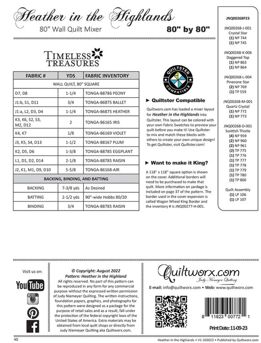 Heather in the Highlands # JNQ00268P23 - Special Order