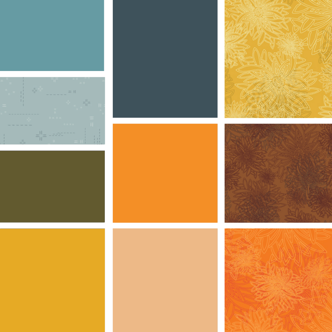 Heirloom by Sharon Holland : Pure Solids & Elements Coordinating Bundle