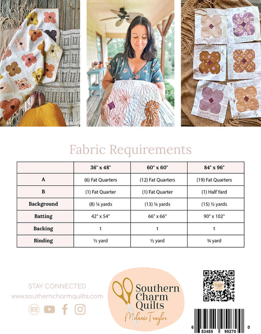 Hello Posy Quilt Pattern by Southern Charm Quilts