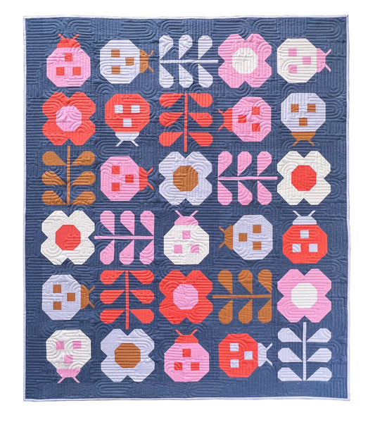 Hello Spring Quilt Pattern by Pen + Paper Patterns