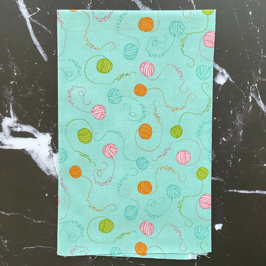 Here Kitty Kitty by Stacy Iest Hsu - Meow - Aqua 20834 19