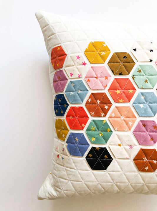Hexie Pillow Pattern by Modern Handcraft