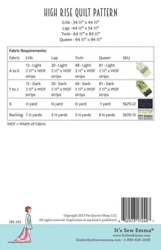 High Rise # ISE-181 - Special Order