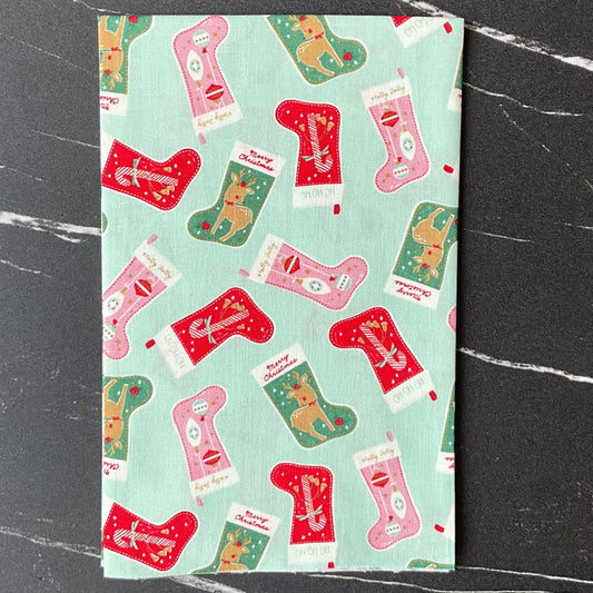 Holiday Cheer by My Minds Eye : Stockings Mint