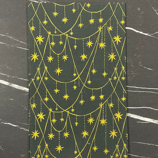 Holly Jolly by Dear Stella : Star Garland Slate STELLA-DFG3187