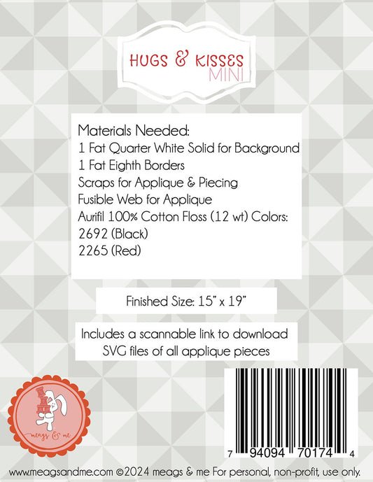 Hugs & Kisses Mini # MAMP195 - Special Order