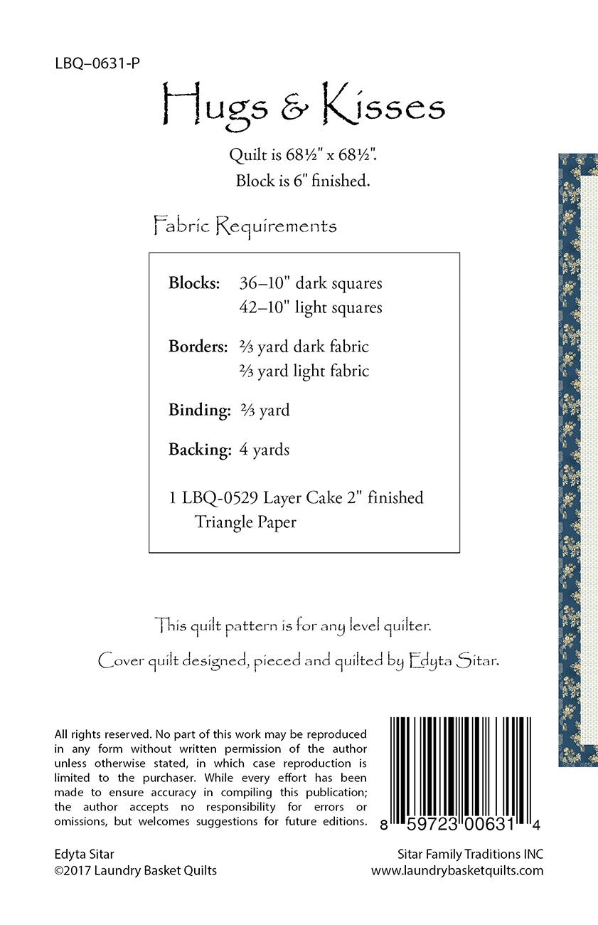 Hugs and Kisses # LBQ-0631-P - Special Order