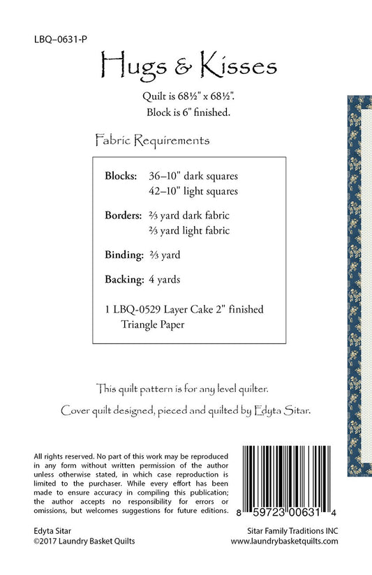 Hugs and Kisses # LBQ-0631-P - Special Order