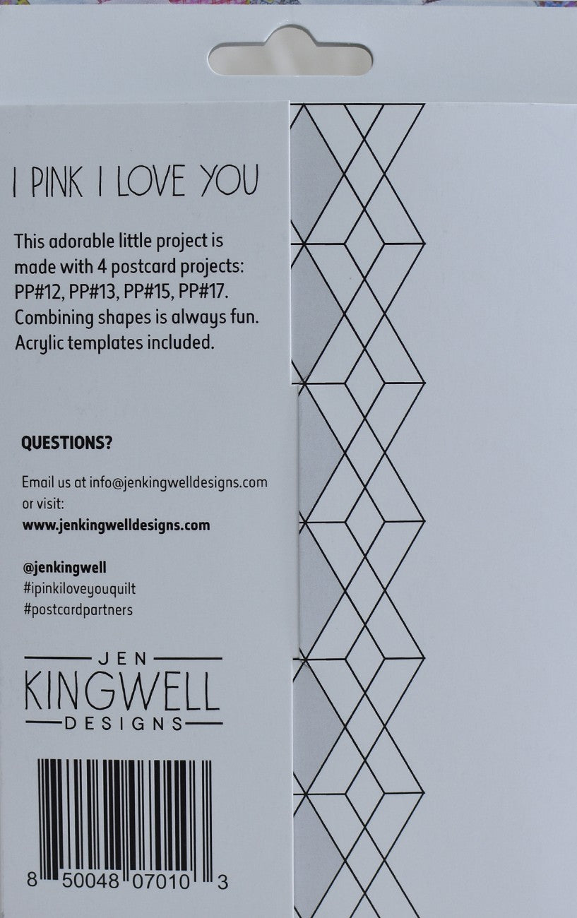 I Pink I Love You by Jen Kingwell Designs - Special Order
