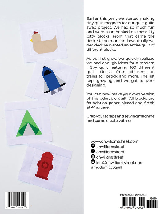 I Spy FPP Quilt Pattern by On Williams Street