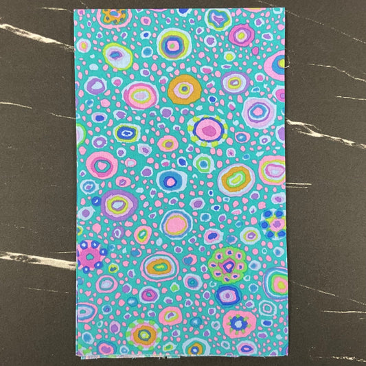 Kaffe Fassett Collective August 2025 : Roman Glass Turquoise PWGP001.TURQUOISE