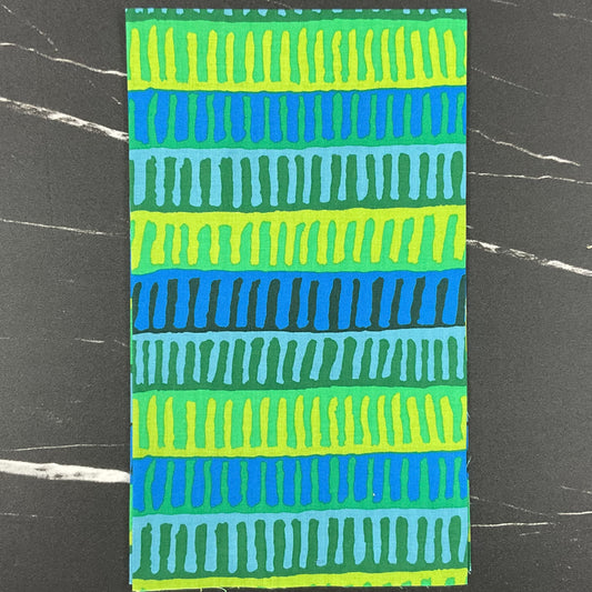 Kaffe Fassett Collective August 2025 : Zipper Stripe Green PWBM103.GREEN