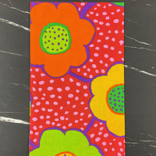 Kaffe Fassett Collective August 2025 : Floral Connections Red PWBM099.RED