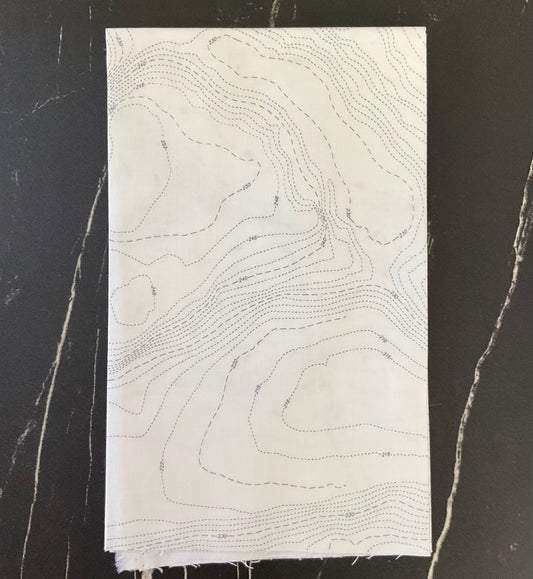 Sun Print Whisper by Alison Glass - Topography Boulder A-1557-C