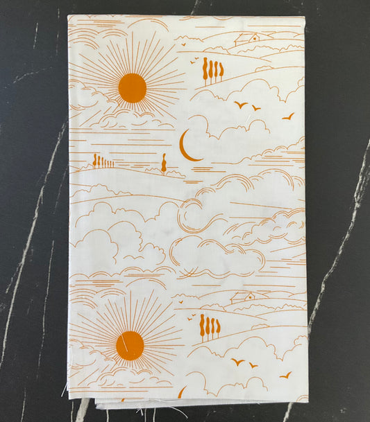 Sun Print Whisper by Alison Glass - Dwell Marigold A-1219-Y