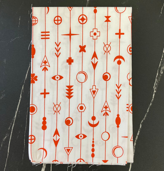 Sun Print Whisper by Alison Glass - Gaze Flame A-1554-O