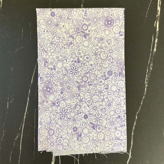 Sun Print Whisper by Alison Glass - Woodland Violet A-1558-P2