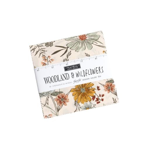 Woodland Wildflowers by Fancy That Design House : 5x5 Charm Pack