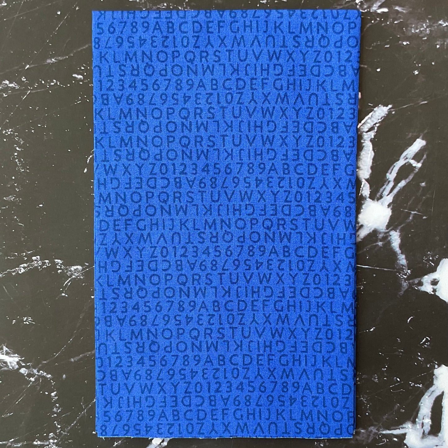 Postmark by Alison Glass : Letters Lapis A-1130-B