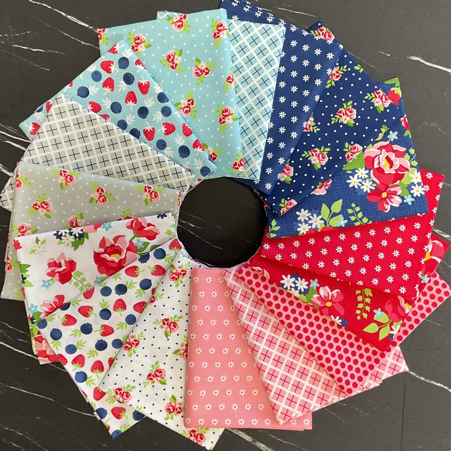 Berry Basket by April Rosenthal - Fabric Bundles