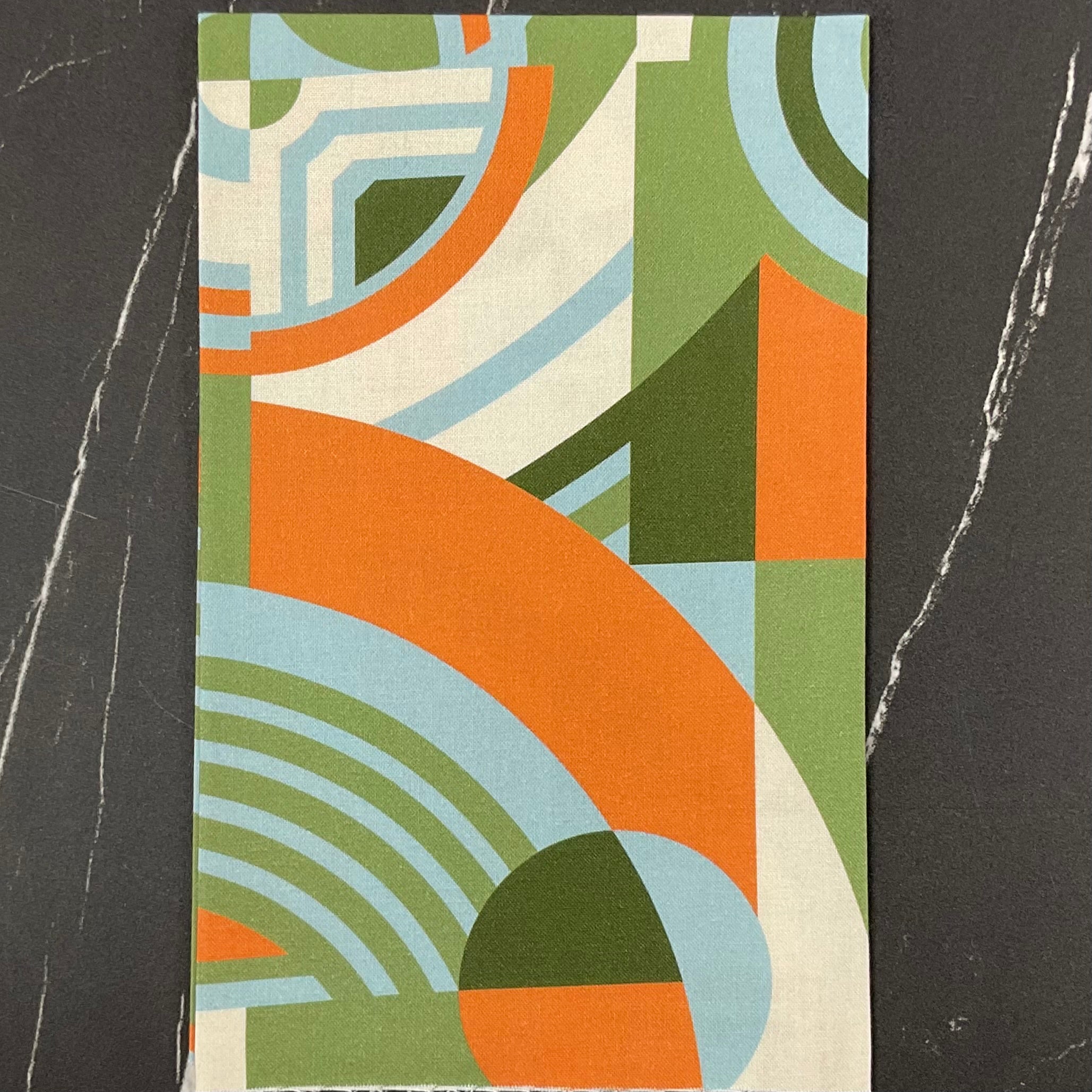 American Bold Heroes by Frank Lloyd Wright : Hoffman Orange/Green 2286