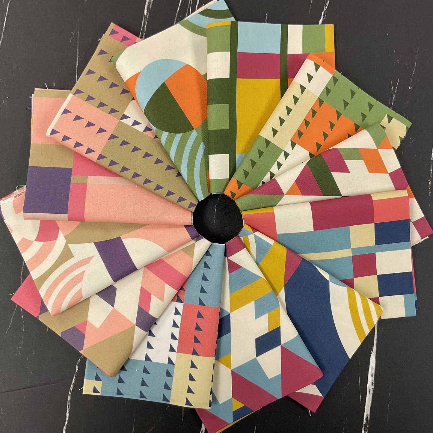 American Bold Heroes by Frank Lloyd Wright : Oak Park Orange/Green 228692