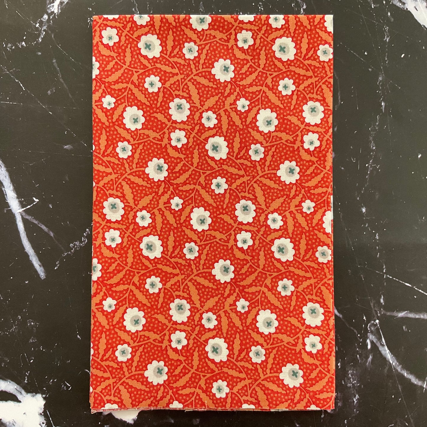 Flower Box by Renee Nanneman : Bachelor Button Orange  A-1016-O