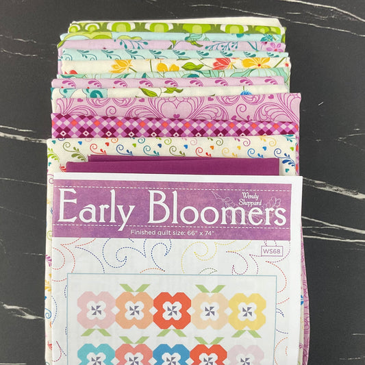 Legendary Love by Sarah Thomas of Sariditty : Early Bloomers Quilt Kit