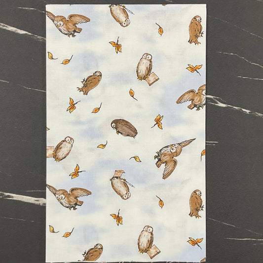 Classic Winnie by W.A. Dodge : Owls Lt. Blue 8718-11