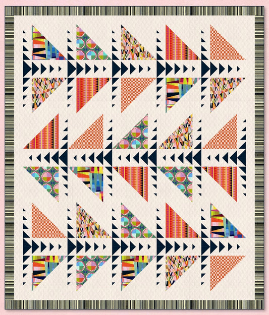 Kaleidoscope by Annabel Wrigley : Triplicate Quilt Kit