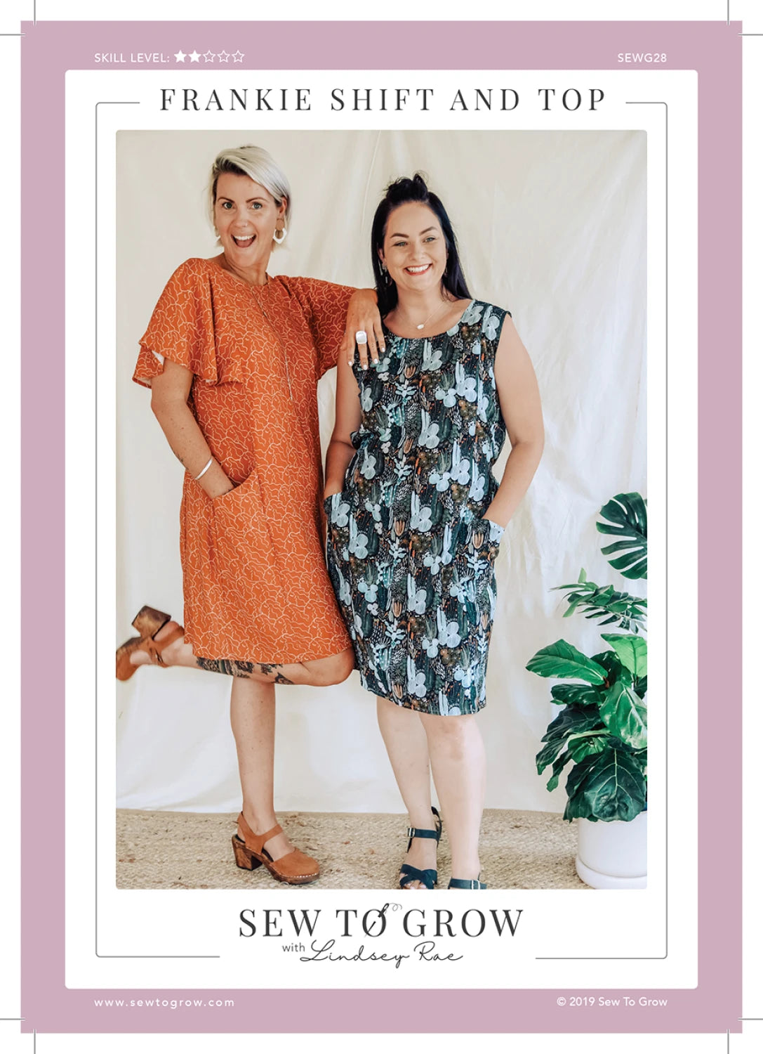 modern shift dress Frankie Shift Dress & Top Pattern by Sew to Grow