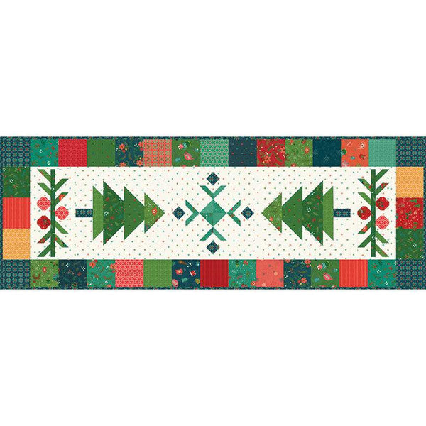 Under the Pines Table Runner Boxed Kit by Heather Peterson (Estimated Ship Date July 2024)