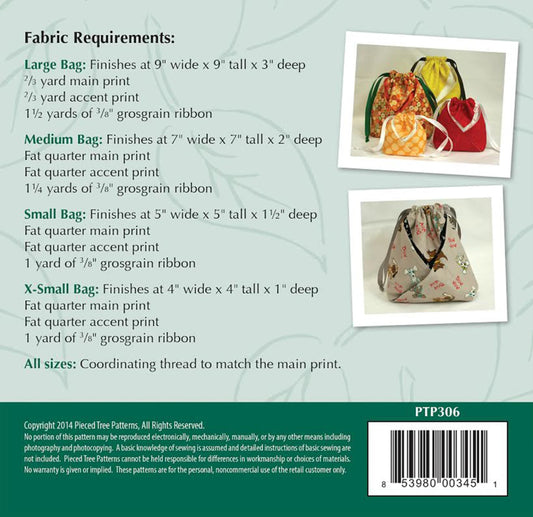 Fold It Hold It Bag by Pieced Tree Patterns