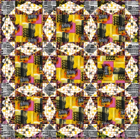 Imprint by e bond : Taffy Quilt Reference