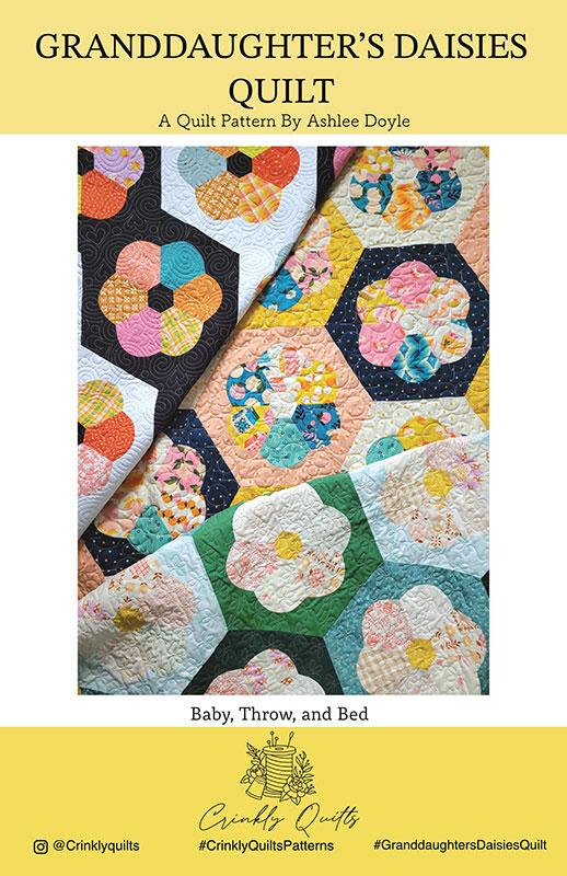 Ink Shop by Sarah Watts : Granddaughter's Daisies Quilt Kit