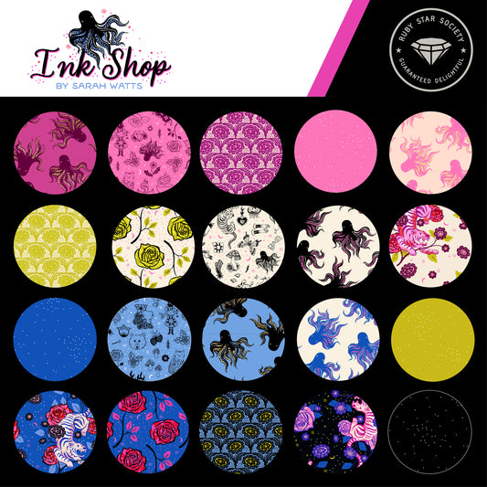 Ink Shop by Sarah Watts : Charm Pack