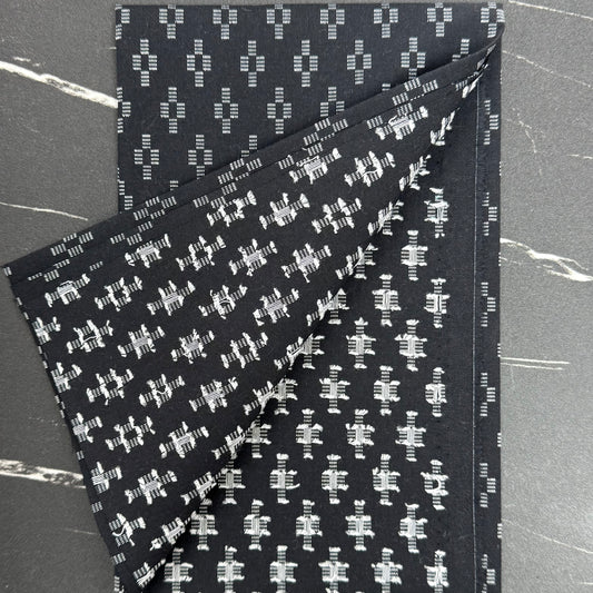 Intervals Wovens by Ghazal Razavi : Floral Black W91103-99