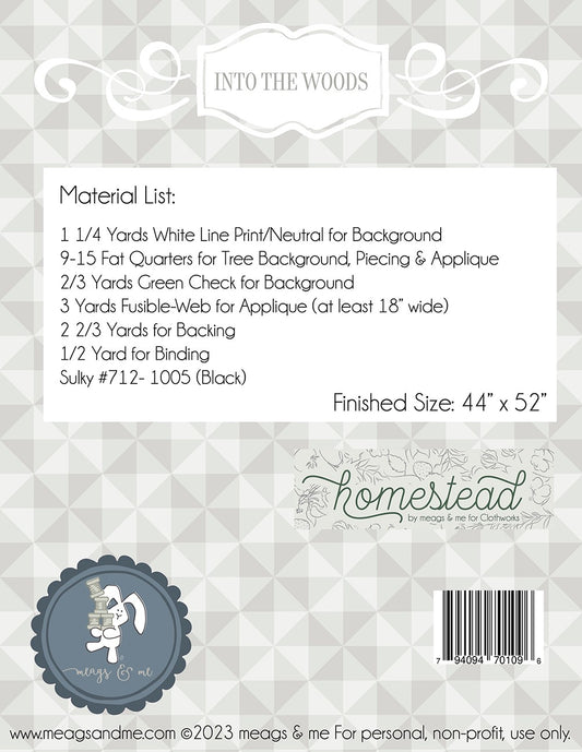 Into the Woods # MAMP167 - Special Order