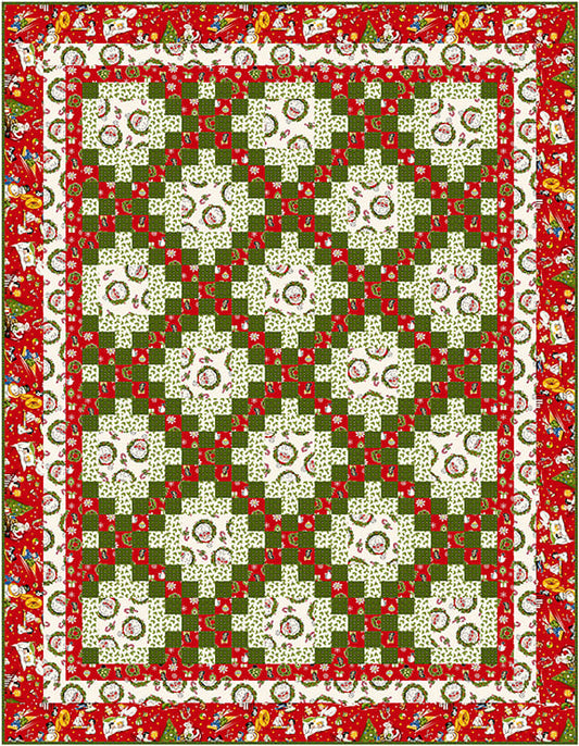 My Childhood Christmas by Stacy West: Irish Thing Quilt Kit (Estimated Ship Date May 2024)