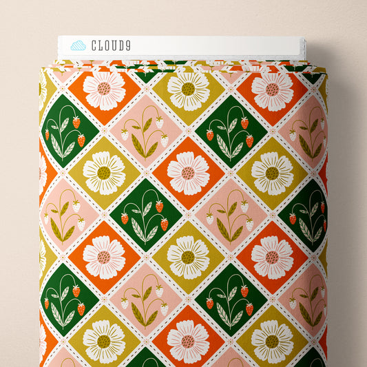 It Was The 70's by Cora Vickers : Strawberry Fields Multi 2293-81