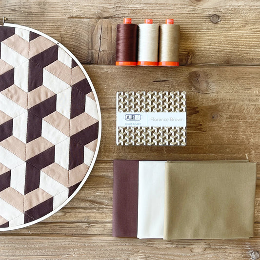 Italian Color Builders Florence Brown 50wt Cotton - Special Order