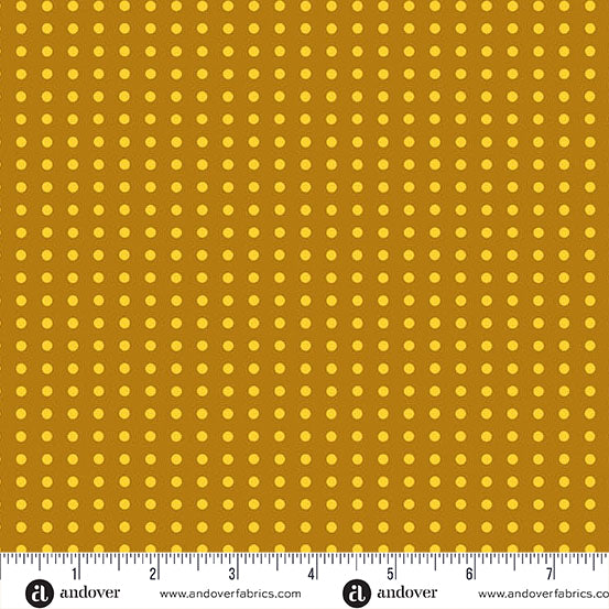 Jinny by Alison Glass : Dotty Butterscotch A-10331-Y